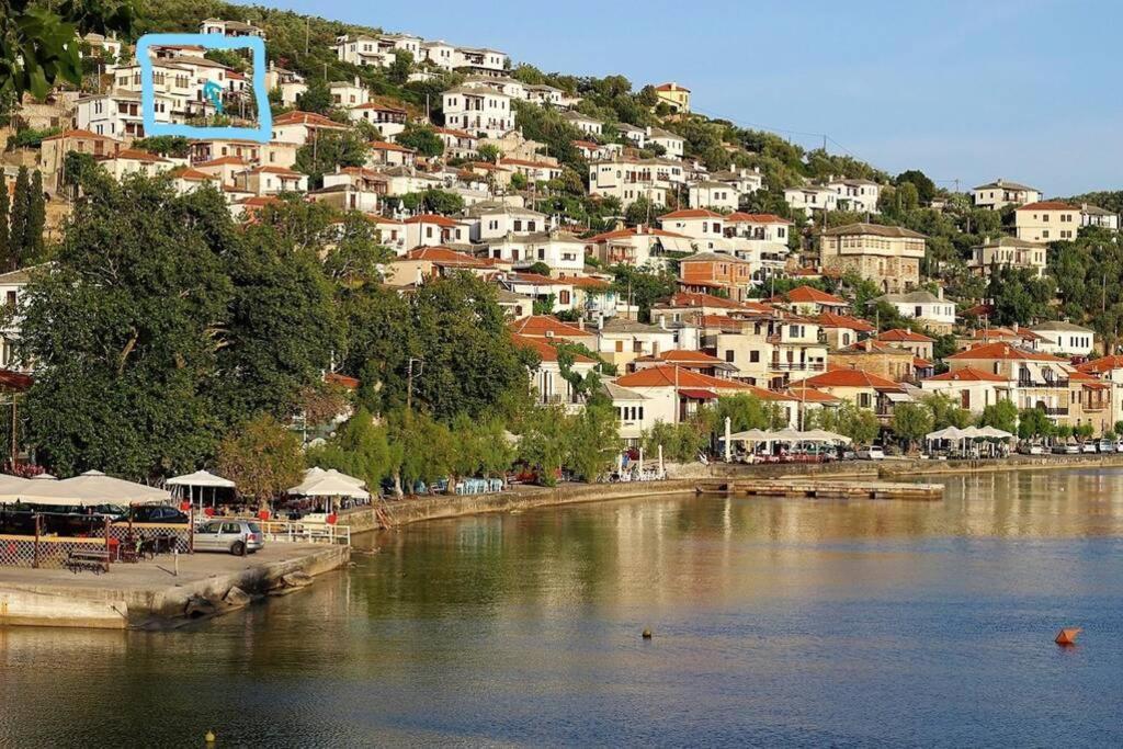 הוילה אפיסוס Mesonisi Με Υπέροχη Θέα Στον Παγασητικό!! מראה חיצוני תמונה
